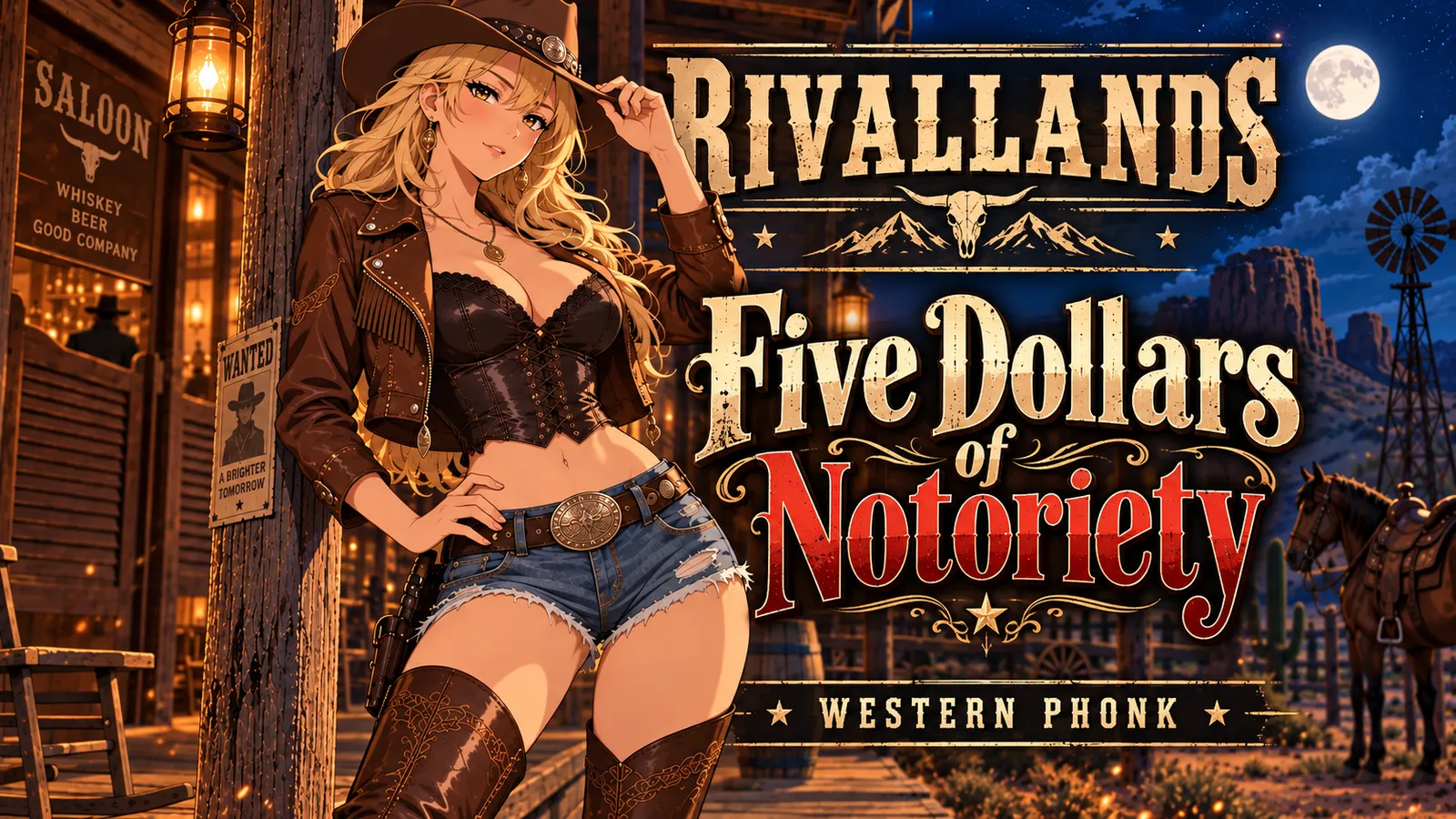 Artwork for Five Dollars of Notoriety video by RivalLands